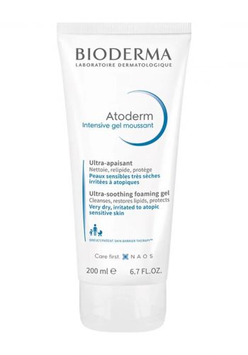 كريم مهدئ للبشرة  الجافة جدًا والمتهيجة والحساسة 200 مل من بيوديرما  Bioderma Atoderm Intensive Gel Moussant