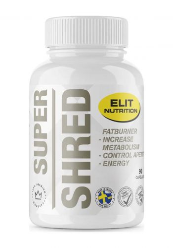 حارق للدهون 90 كبسولة من ايليت نوتريشن Elit Nutrition Super Shred