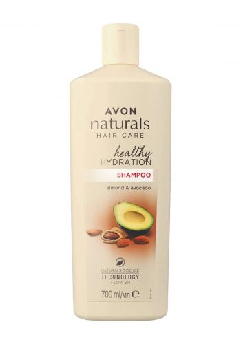 شامبو بخلاصة اللوز و الافوكادو 700 مل من افون Avon Naturals Almond & Avocado Shampoo