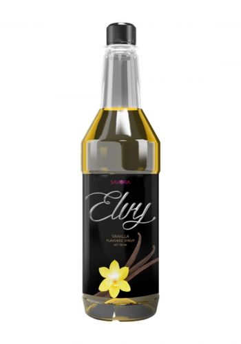 شراب مركز بنكهة الفانيلا 750 مل من سافورا ايلفي Savora Elvy Vanilla Flavored Syrup