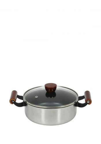 قدر طهي بقطر 20 سم من بيرل ميتال Pearl Metal HC-209 Cooking Pot with Glass Lid