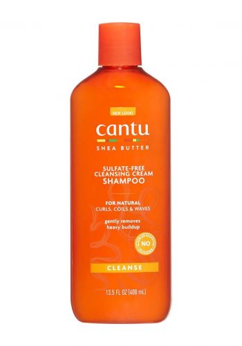 شامبو للشعر بخلاصة زبدة الشيا 400 مل من كانتو Cantu Shea Butter Shampoo