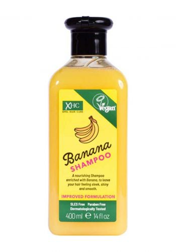 شامبو للشعر بالموز للشعر الجاف  400 مل من إكس اش سي XHC Nourishing Banana Shampoo