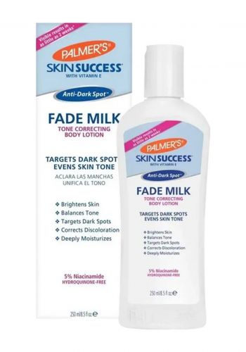  حليب للجسم مضاد للتصبغات والبقع الداكنة 250 مل من بالمرز Palmer's Skin Success Fade Milk Body Lotion