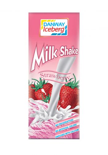  مخفوق حليب بالفراولة 180 مل من ايس بيرك  Iceberg Milk Shake Strawberry 