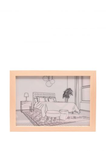 لوحة مضيئة برسمة سرير 23 × 16.5 × 3 سم Led Luminous Painting