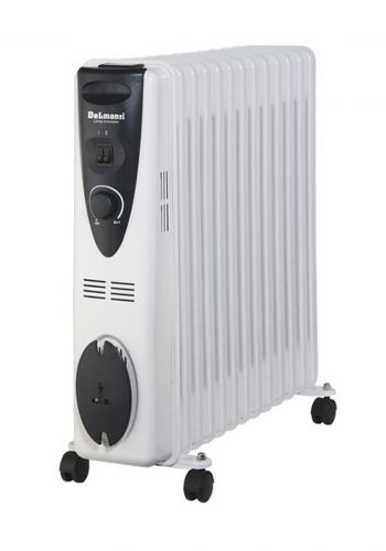 مدفأه زيتيه 1000/1500/2500 واط من ديلمونتي DeLmonti Oil filled radiator heater DL240