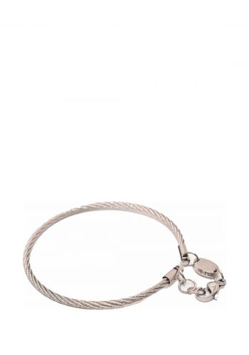 سوار معدني مناسب لكلا الجنسين من زك زاك Zig Zag Metal Bracelet