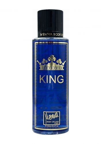 سبلاش جسم للرجال 250 مل من ميموا Memwa Body Splash King 