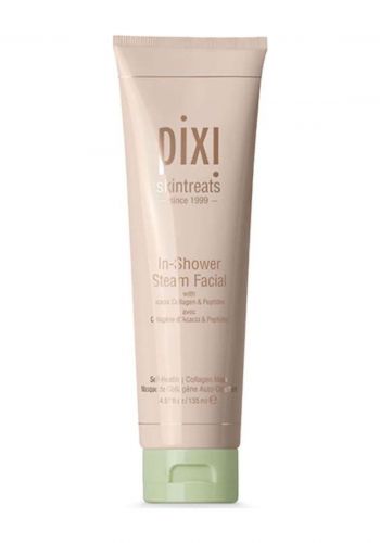 منظف بخاري للبشرة اثناء الاستحمام بالكولاجين والببتيدات 135 مل من بيكسي Pixi In Shower Steam Facial Review