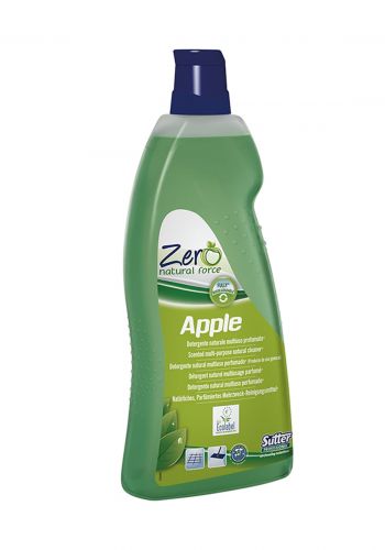 sutter Multipurpose Detergent منظف ​​مركز طبيعي للأرضيات برائحة التفاح 1 لتر من سوتر