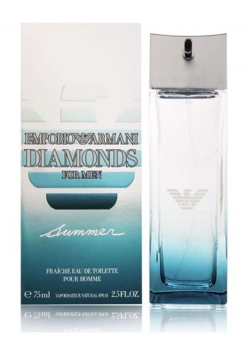 عطر رجالي 75 مل من جورجيو ارماني Giorgio Armani Emporio Armani Diamonds Summer Men's Eau de Toilette Spray
