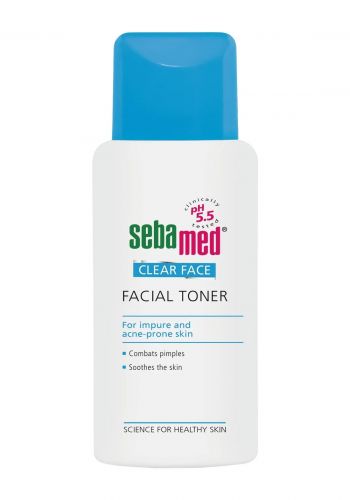 تونر تنظيف للوجه للبشرة الدهنية والمعرضة لحب الشباب  150 مل من  سيباميد Sebamed Clear Face Deep Cleansing Facial Toner