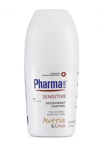 مزيل العرق للبشرة الحساسة 50 مل من فارمالاين PharmaLine Control Sensitive Deodorant 