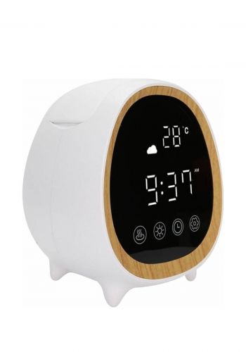 مبخرة مع ساعة منبه رقمية من  تويا  Digital Alarm Clock Aromatherapy Essential Oil Diffuse