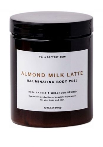مقشر التألق 340 غم بحليب اللوز للجسم  Almond Milk Latte Illuminating Body Peel