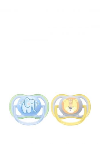 سيت لهاية اطفال أفينت قطعتين من فيليبس Philips Avent Baby Pacifier