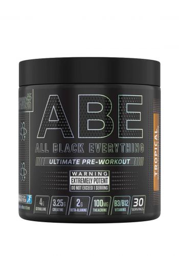 مشروب الطاقة قبل التمرين 315 غرام من ابلايد نيوترشن Applied Nutrition ABE All Black Everything Pre Workout
