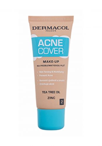كريم علاج حب الشباب للبشرة التي تعاني من مشاكل 30 مل من ديرماكولDermacol Acnecover make-up no.2