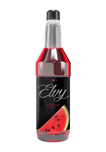 شراب مركز بنكهة البطيخ الاحمر 750 مل من سافورا ايلفي Savora Elvy Watermelon Flavored Syrup