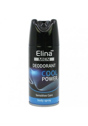 Elina-Med Body Spray بخاخ معطر  جسم للرجال 150 مل من الينا cool