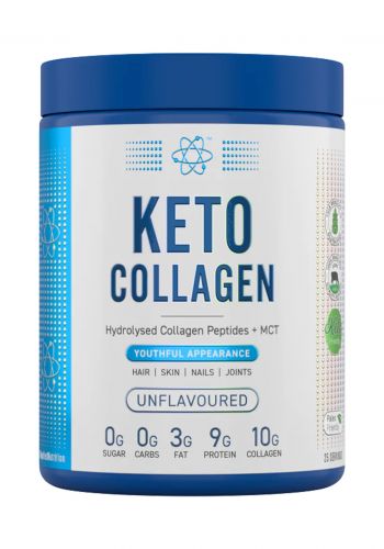 كيتو كولاجين 25 حصة 325 غرام من أبلايد نيوترشن Applied Nutrition Keto Collagen 
