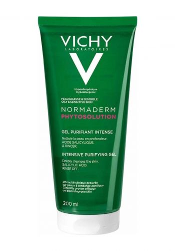 غسول جل منقي للبشرة الدهنية  200 مل من فيشي Vichy Normaderm Phytosolution Gel