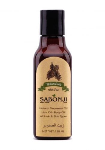 زيت الصنوبر للشعر والجسم 150 مل من صابونجي Sabonji Natural Treatment Pine Hair & Body Oil