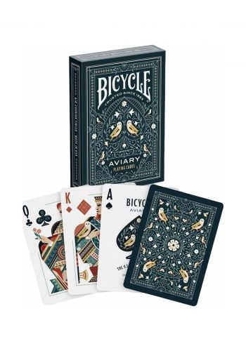 بطاقات لعب افياري الورقية 56 بطاقة من بايسكل Bicycle Playing Cards- Aviary