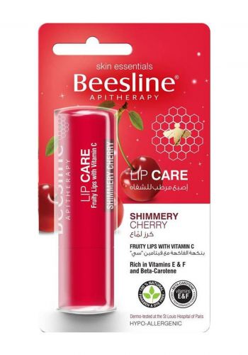 مرطب للشفاه بالكرز  4 غم من بيزلين Beesline Lip Care Shimmery Cherry