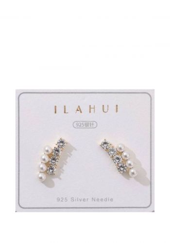 اقراط نسائية من الفضة عيار 925 من ايلاهوي Ilahui Earrings 