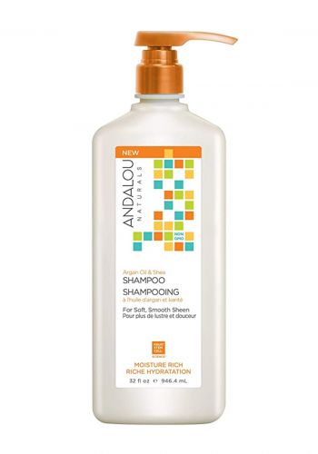 شامبو للشعر  946.4 مل  من اندالو Andalou  Shampoo Naturals Argan Oil