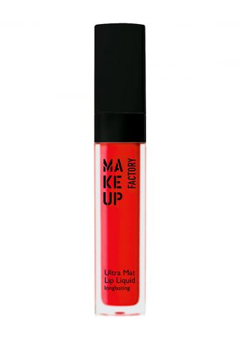 احمر شفاه سائل مات 6 مل من ميك اب فاكتوري Make up Factory Ultra Mat Lip Liquid No.49 Red Fire
