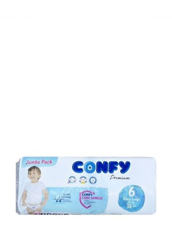 حفاظات اطفال 36 قطعة رقم 6 من كونفي Confy Baby diapers 