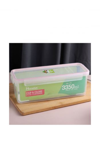 حافظة طعام بلاستيكية 3350 مل من هوم كت Home Ket Food Container 