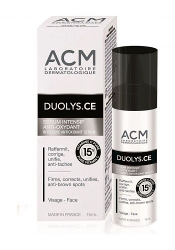 سيروم مضاد للتجاعيد لجميع انواع البشرة 15 مل من اي سي ام Acm Duolys CE Intensive Antioxidant Serum