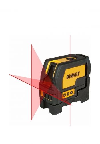 قبان ليزري بخطوط متقاطعة من ديوالت Dewalt DW0822-XJ Cross Line Laser with Plumb up and down 