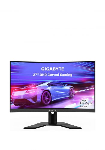 GIGABYTE G27QC 27" 165Hz 1440P Curved Gaming Monitor - Black  شاشة