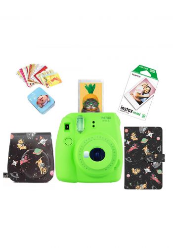 كاميرا فورية ميني 9 مع هدايا من فوجي فيلم Fujifilm Instax Mini 9 Camera