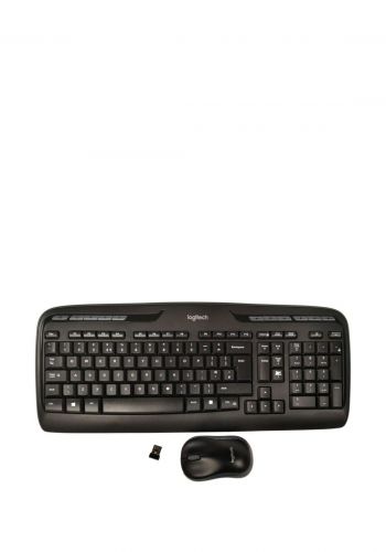 لوحة مفاتيح لاسلكية وماوس Logitech Mk330 Keyboard & Mouse Wireless