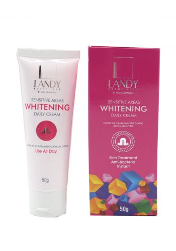مبيض ومورد المناطق الحساسة 50 مل من لاندي Landy Whitening Cream 