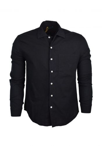 قميص رجالي باللون الاسود من امارجي  Amarji Men's Shirt
