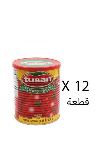 معجون طماطم  12* 830 غرام من توسان Tusan Tomato Paste 