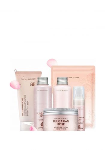 مجموعة العناية بالبشرة الخاصة بالورد البلغاري للعناية بالبشرة من نيتشر ريببلك Bulgarian Rose Skin Care Special Set
