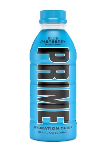 مشروب ترطيب بنكهة توت العليق الازرق 500 مل من برايم هايدريشن Prime Hydration Blue Raspberry Hydration Drink