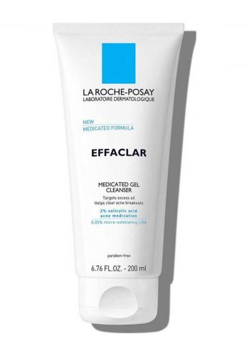 غسول طبي معالج لحب الشباب 200 مل من لاروش بوزيه La Roche Posay Effaclar Medicated Acne Face Wash