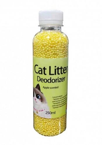 معطر رمل ومزيل روائح لفضلات القطط برائحة التفاح 250 غم Sand Freshener and Cat Litter Deodorizer
