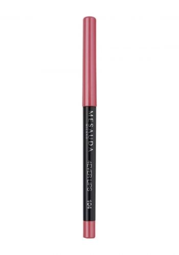 قلم تحديد الشفاه درجة 104 من ميساودا ميلانو Mesauda Milano 4Ever Lips Rose  