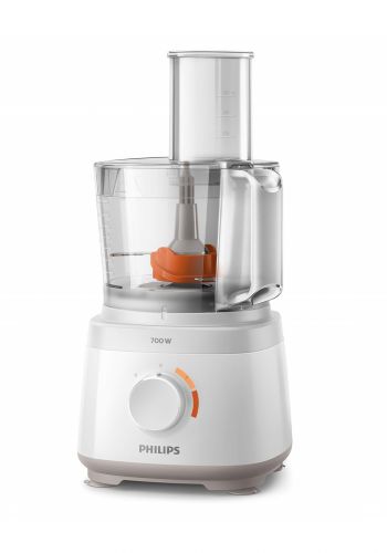 محضرة طعام مدمج 2 في 1 قوة 700 واط من فيليبس   Philips HR7302 Compact Food Processor