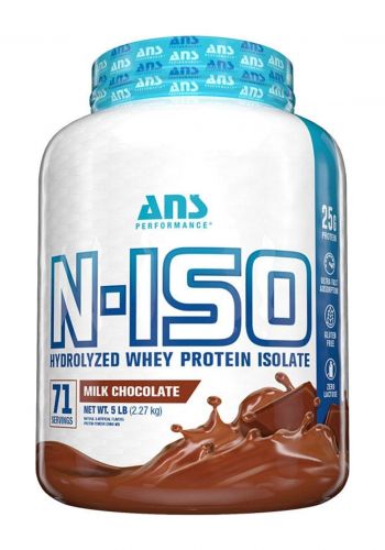 بروتين 2.27 كغم بنكهة شوكولاتة الحليب من اي ان اس بيرفورمانس ANS Performance N-ISO Hydrolyzed Whey Protein Isolate